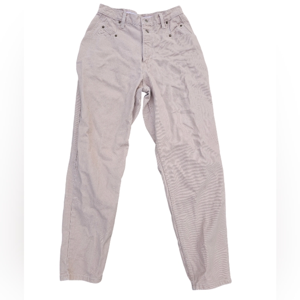 Vintage ZENA Jeans cotton khaki high waist pants trousers